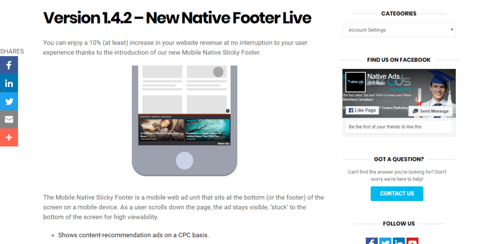 NativeAds Native Ad Network