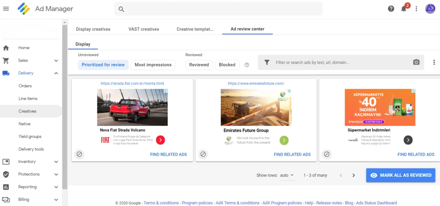 Google Ad Review Center - Automatad