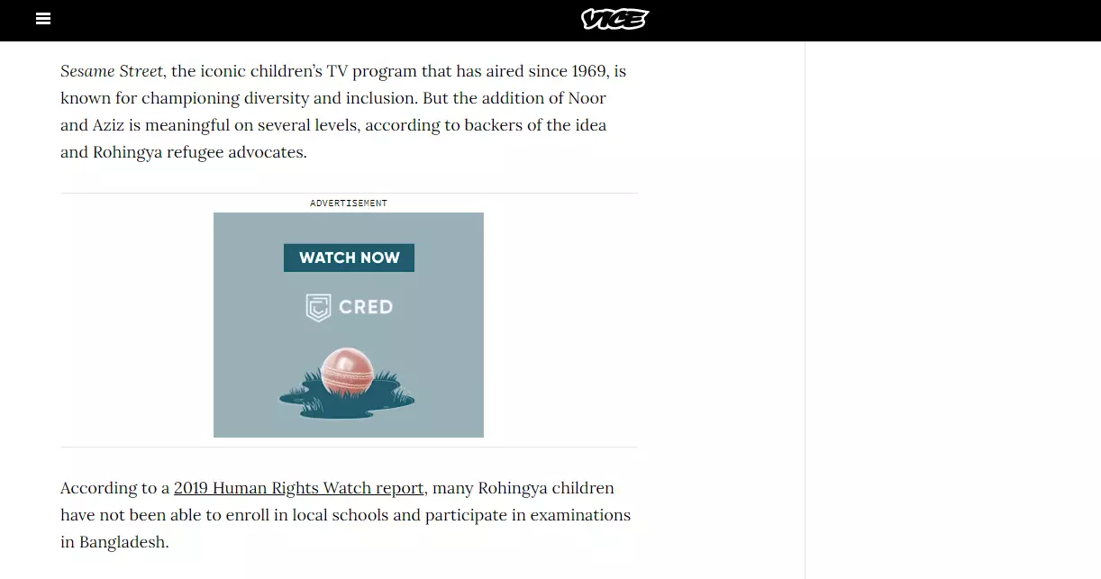 Video Ad on Vice Media